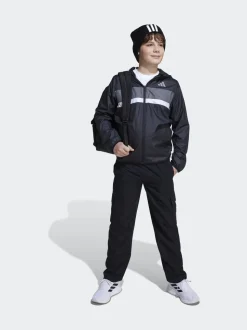 Noir - coupe-vent adidas Tiberio enfant