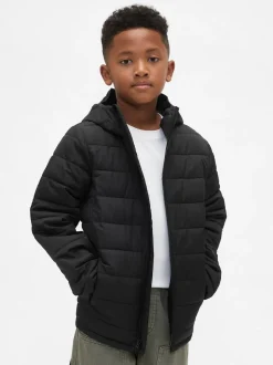 Noir - Doudoune Gap Résistant à la douche (4-13ans)