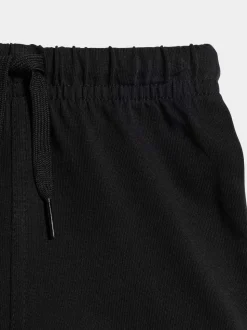 Noir - Ensemble Adidas Original avec haut à logo trèfle et Shorts pour Bébé