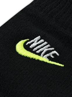 Noir - Ensemble bonnet et gants Nike Club en chenille
