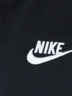 Noir - Ensemble de survêtement Nike Little Poly à logo et bande zippée