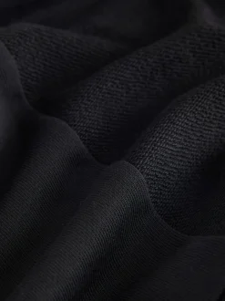 Noir - Ensemble sweat-shirt et joggings smALLSAINTS Underground oversize à empiècement texturé