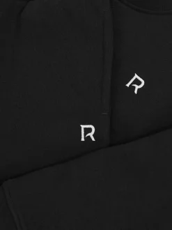 Noir - Ensemble sweat-shirt et survêtement Reiss Avery en mélange de coton