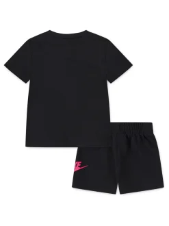 Noir - Ensemble t-shirt et short Nike Infant Club