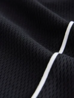 Noir - Ensemble t-shirt et short universitaire (3-16ans)