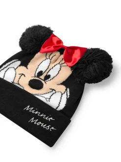Noir - Ensemble Vanilla Underground Kid Disney personnage Chapeaux et gants d’hiver