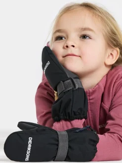 Noir - Gants Moufles zippés imperméables Didriksons Biggles