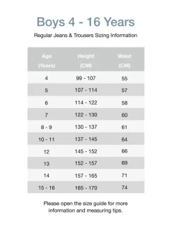 Noir - Gap Jean stretch droit (5-13ans)