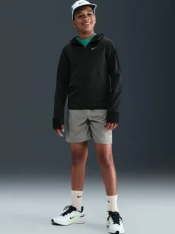 Noir - Haut d’entraînement Nike Therma-FIT à demi-fermeture éclair