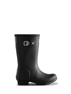 Noir - Hunter Big Kids Original Wellies