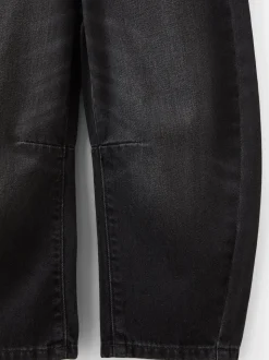 Noir - Jean Cotton On unisexe Barrel Leg