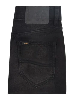 Noir - Jeans droite Daren coupe stretch Lee