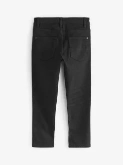 Noir - Jeans extensibles (3-17yrs)