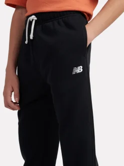 Noir - Jogging New Balance French terry à petit logo