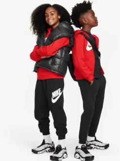 Noir - Jogging Nike Club en polaire à logo