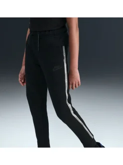 Noir - Jogging Nike Tech en polaire réfléchissante