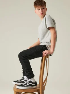 Noir - Jogging riche cargo (3-16ans)