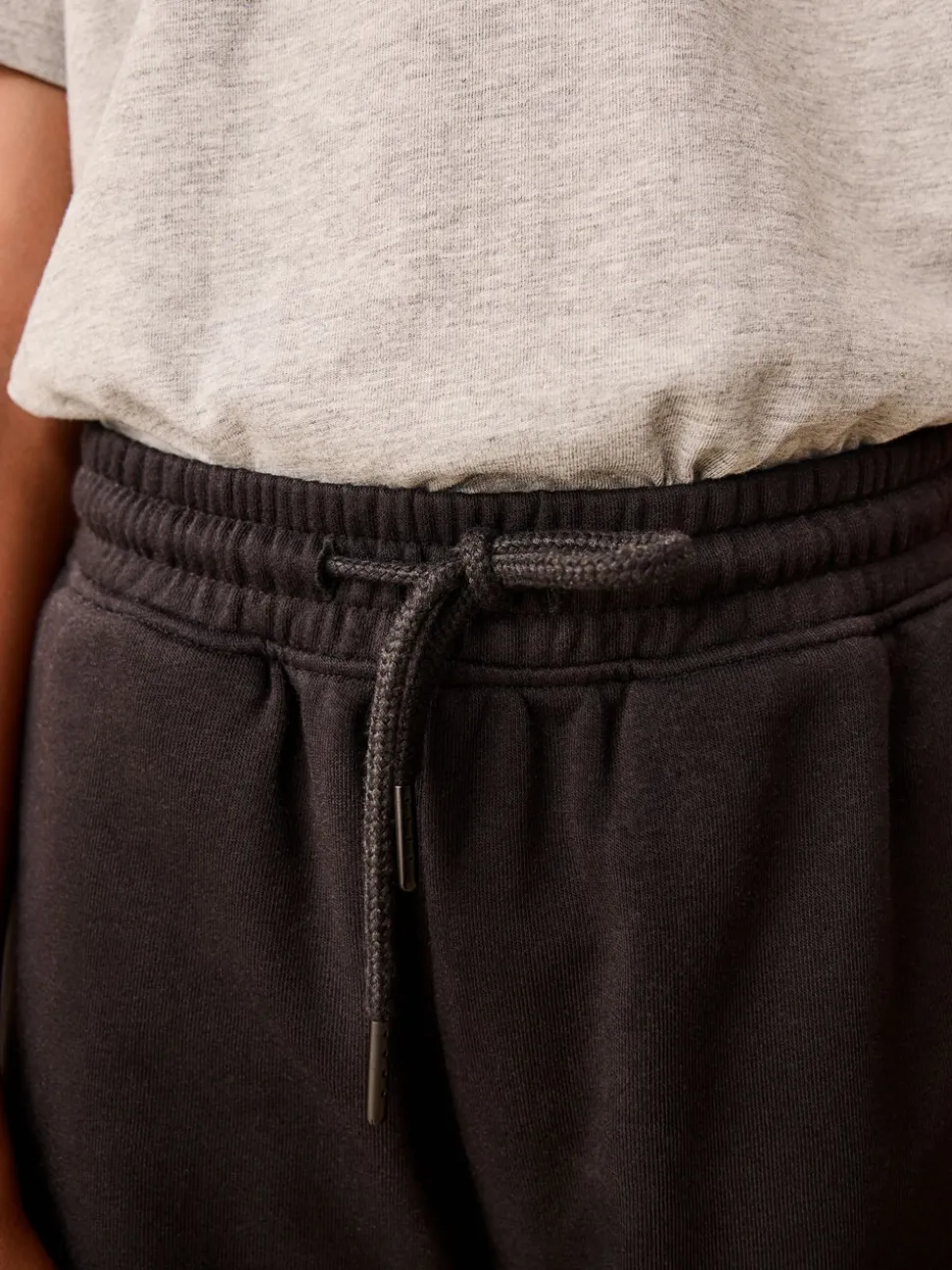 Noir - Joggings à Jambe large (3-16ans)