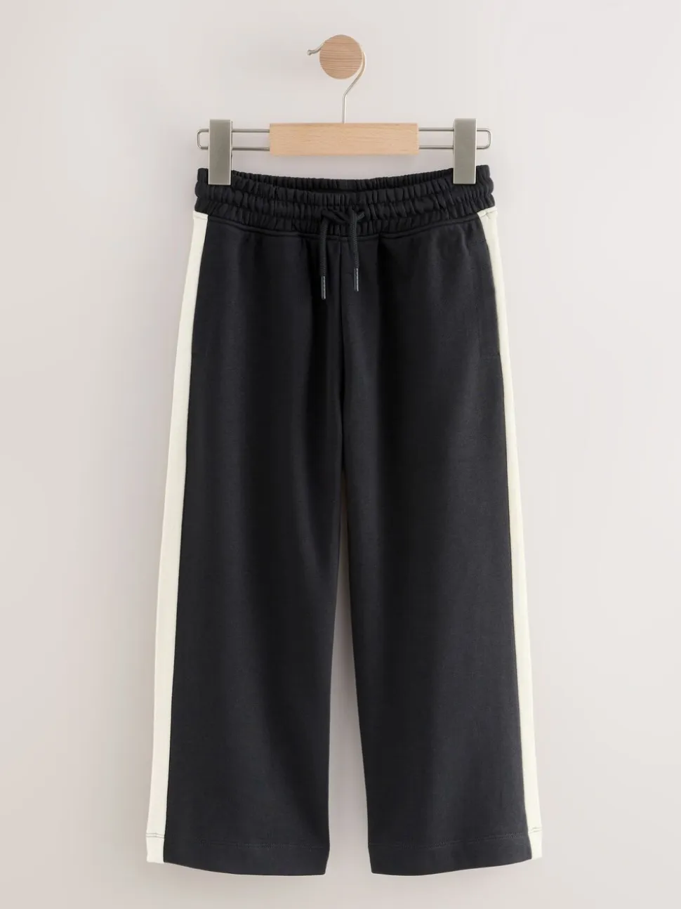 Noir - Joggings à Jambe large (3-16ans)