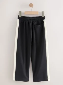 Noir - Joggings à Jambe large (3-16ans)