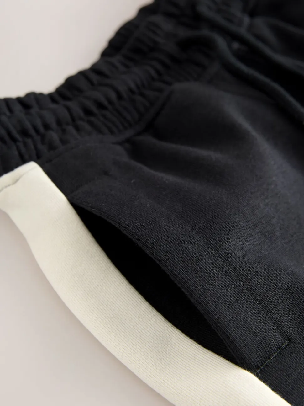 Noir - Joggings à Jambe large (3-16ans)