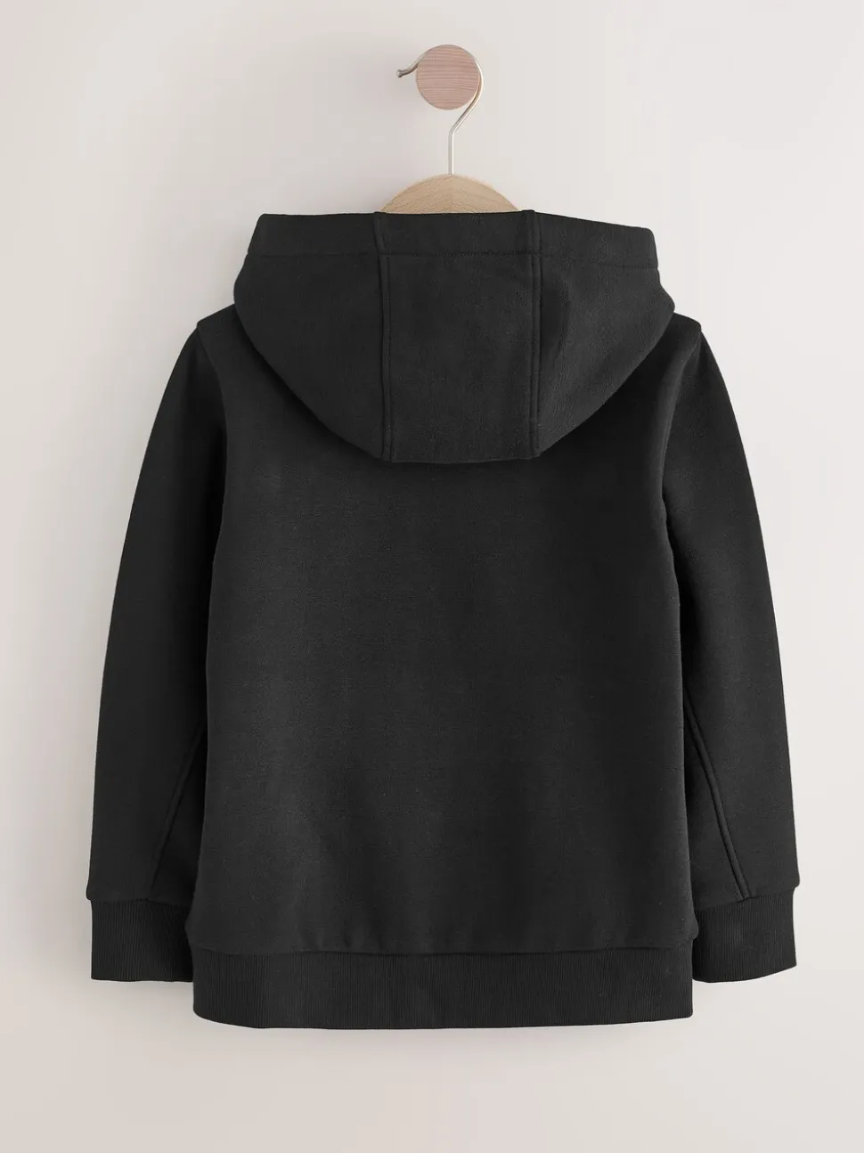 Noir - Logo Zip Through Hoodie (3-16yrs)