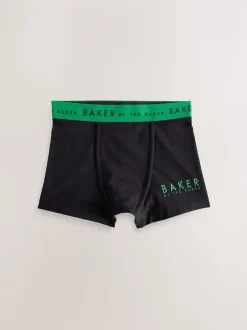 Noir - Lot de 5 boxers Baker by Ted Baker garçon