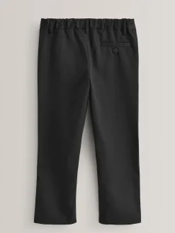 Noir - Lot de 2 pantalons d’école à enfiler coupe standard (3-17ans)