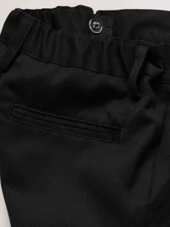 Noir - Lot de 2 Pantalons d’école Coupe standard (3-17ans)