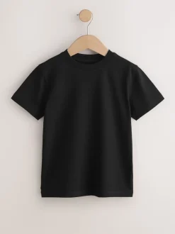 Noir - Lot de 3 T-shirts à manches courtes (3-16ans)