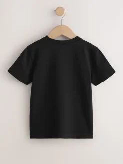 Noir - Lot de 3 T-shirts à manches courtes (3-16ans)