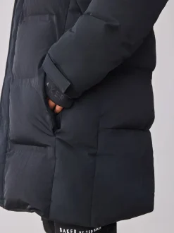 Noir - Manteau matelassé long imperméable Baker by Ted Baker
