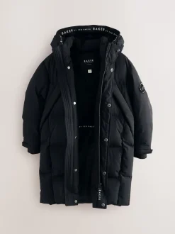 Noir - Manteau matelassé long imperméable Baker by Ted Baker