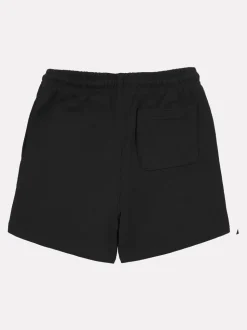 Noir - New Balance Français Short en coton Terry à petit logo
