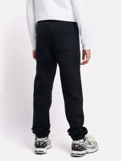 Noir - New Balance Small Boys Brush Back Logo Joggers