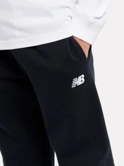 Noir - New Balance Small Boys Brush Back Logo Joggers