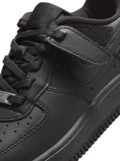 Noir - Nike Baskets Low Easy On Junior Air Force 1