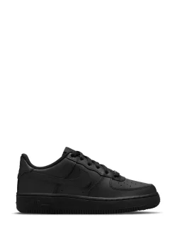 Noir - Nike Youth Air Force 1 Trainers