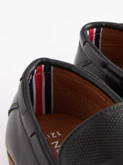 Noir à pampilles - Mocassins intelligents