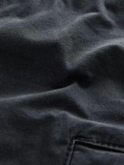 Noir - Pantalon cargo fuselé (3-16ans)