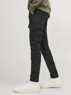 Noir - Pantalon cargo JACK & JONES Junior