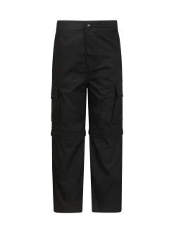 Noir - Pantalon convertible Mountain Warehouse Active enfant
