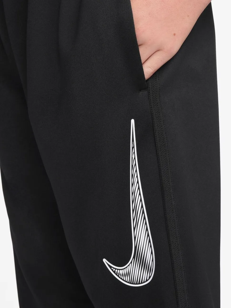 Noir - Pantalon de jogging Nike en maille multicolore