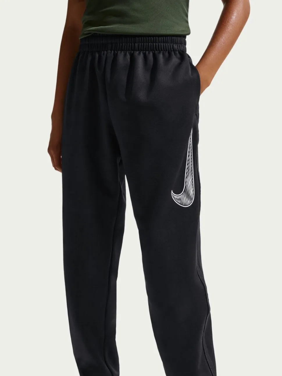 Noir - Pantalon de jogging Nike en maille multicolore