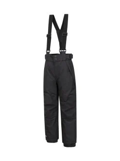 Noir - Pantalon de ski imperméable Mountain Warehouse Falcon Extreme enfant