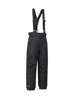 Noir - Pantalon de ski imperméable Mountain Warehouse Falcon Extreme enfant
