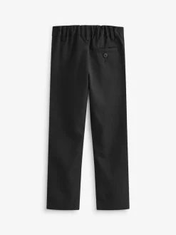 Noir - Pantalon habillé à l’école (3-17ans)