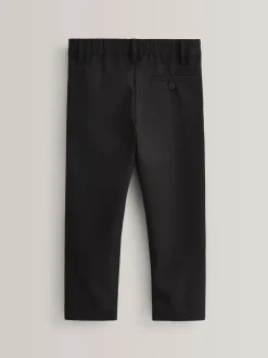 Noir - Pantalon habillé à l’école (3-17ans)
