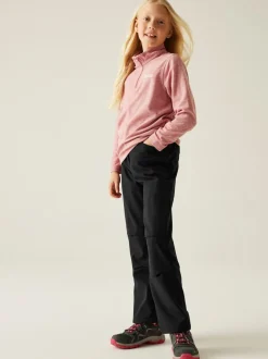 Noir - Pantalon Regatta Softshell unisexe enfant