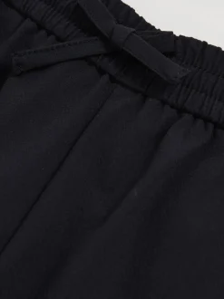 Noir - Pantalon Reiss Lucian en tissu technique avec cordon de serrage